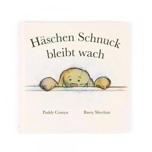 Baby & Books Jellycat Häschen Schnuck Bleibt Wach Buch 19cm x 19cm x 2cm Blancos | México 1702NHWOU