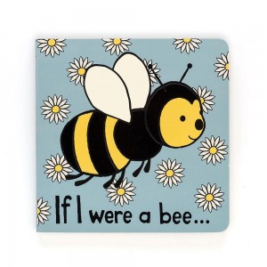 Baby & Books Jellycat If I Were A Bee Board Book 15cm x 15cm x 2cm Amarillos | México 0391WNLYJ