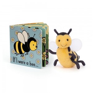 Baby & Books Jellycat If I Were A Bee Book and Brynlee Bee Amarillos | México 1432UYNKT