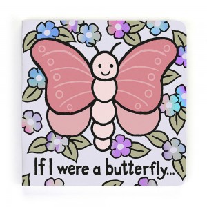 Baby & Books Jellycat If I Were A Butterfly Board Book 15cm x 15cm x 2cm Rosas | México 9840RDOPX