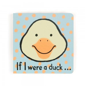 Baby & Books Jellycat If I Were A Duck Board Book 15cm x 15cm x 2cm Amarillos | México 3896UTFVO