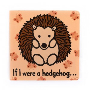 Baby & Books Jellycat If I Were A Hedgehog Book 15cm x 15cm x 2cm Marrom | México 9021HWSBK