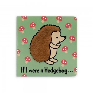 Baby & Books Jellycat If I Were A Hedgehog Board Book 15cm x 15cm x 2cm Marrom | México 4697VNHAQ