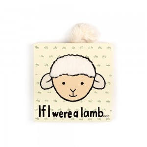 Baby & Books Jellycat If I Were A Lamb Board Book 15cm x 15cm x 2cm Blancos | México 1583DVQYK