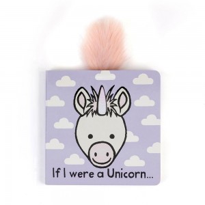 Baby & Books Jellycat If I Were a Unicorn Board Book 15cm x 15cm x 2cm Morados | México 7806CUATB