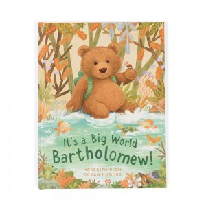 Baby & Books Jellycat It's a Big World Bartholomew Book 29cm x 22cm x 1cm Marrom | México 9310CNFVK