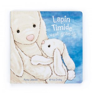 Baby & Books Jellycat Lapin Timide Veut Grandir Livre 21cm x 21cm x 2cm Blancos | México 1890XDCGN