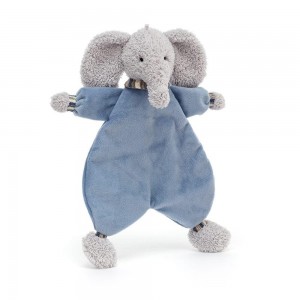Baby & Books Jellycat Lingley Elephant Soother 14cm x 34cm x 34cm Grises | México 9728FPZAK
