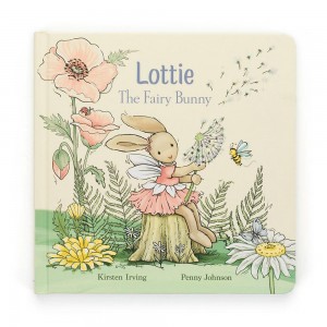 Baby & Books Jellycat Lottie Fairy Bunny Book 19cm x 19cm x 2cm Rosas | México 2308RXGAJ