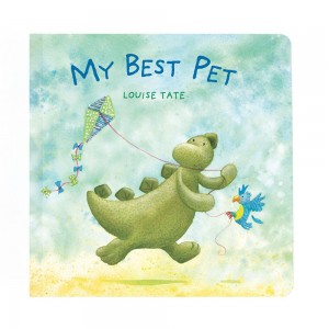 Baby & Books Jellycat My Best Pet Book 23cm x 23cm x 2cm Verdes | México 8024SONUH