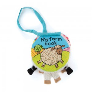 Baby & Books Jellycat My Farm Book 11cm x 11cm x 5cm Azules | México 6031JDYLS