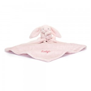 Baby & Books Jellycat Personalised Bashful Bunny Soother 15cm x 34cm x 34cm Rosas | México 5603XBDEU