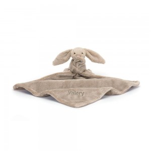Baby & Books Jellycat Personalised Bashful Bunny Soother 15cm x 34cm x 34cm Beige | México 9670BKUCY