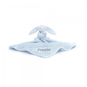 Baby & Books Jellycat Personalised Bashful Bunny Soother 15cm x 34cm x 34cm Azules | México 7138QZCHF