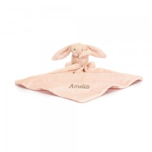 Baby & Books Jellycat Personalised Bashful Blush Bunny Soother 56cm x 70cm x 9cm Rosas | México 2614BPSCJ
