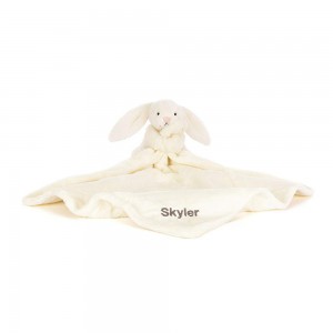 Baby & Books Jellycat Personalised Bashful Cream Bunny Soother 15cm x 34cm x 34cm Blancos | México 7649YMLBV