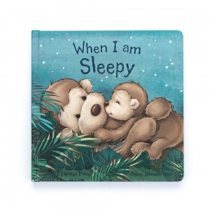 Baby & Books Jellycat When I Am Sleepy Book 21cm x 21cm x 2cm Marrom | México 9524FQAPR