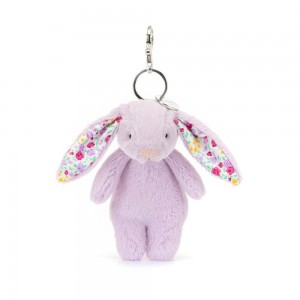 Bag Charm Jellycat Blossom Jasmine Bunny 17cm x 4cm x 3cm Morados | México 2581MBXSE