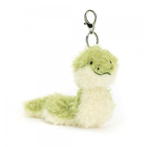 Bag Charm Jellycat Little Snake 16cm x 5cm x 16cm Verdes | México 4157ZTKUD