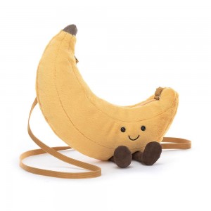 Bolsa Jellycat Banana 29cm x 25cm x 5cm Amarillos | México 8740LWQGE