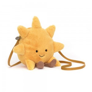 Bolsa Jellycat Sun 24cm x 26cm x 5cm Amarillos | México 6931WRVAD