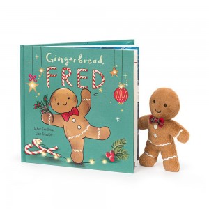 Discover Jellycat Gingerbread FBook and Jolly Gingerbread FOriginal Marrom | México 8712WXLYC