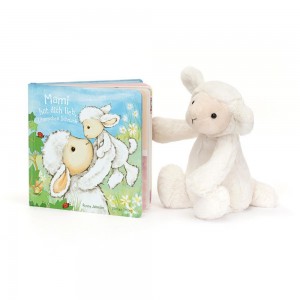 Discover Jellycat Mami Hat Dich Lieb, Lammchen Schnuck Buch and Bashful Lamb Medium Blancos | México 5347SKEIJ