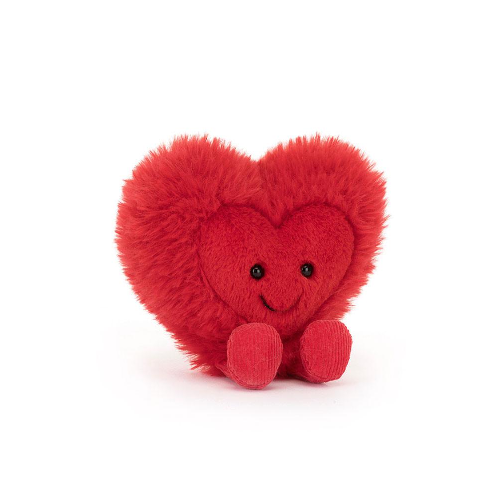 Amuseables Jellycat Beatie Heart 24cm x 23cm x 7cm Rojos | México  0547CWRZX