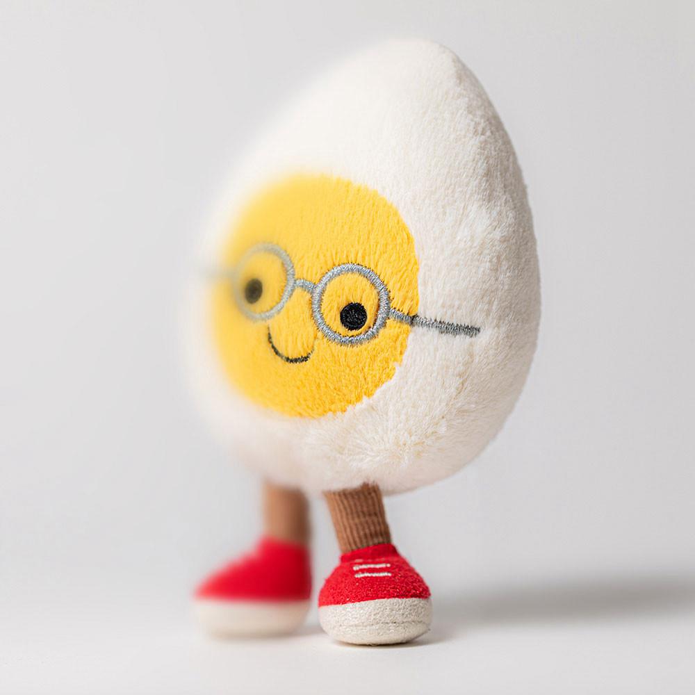 Amuseables Jellycat Boiled Egg Geek 14cm x 9cm x 4cm Blancos | México  7132ZFPUR