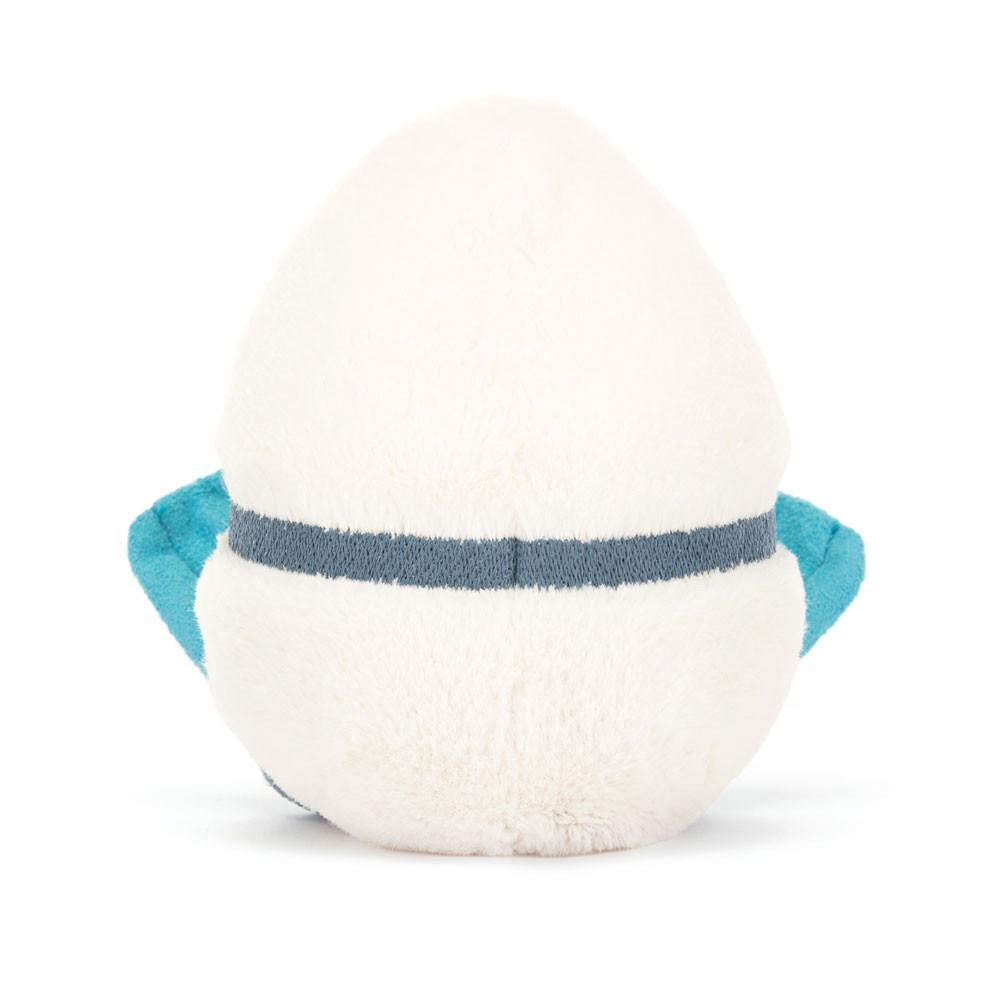 Amuseables Jellycat Boiled Egg Scuba 14cm x 9cm x 4cm Blancos | México  2674RCMHU