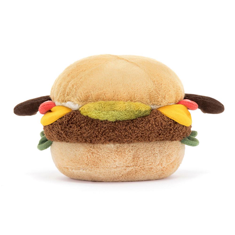 Amuseables Jellycat Burger 12cm x 12cm x 11cm Marrom | México  0354YTSBO