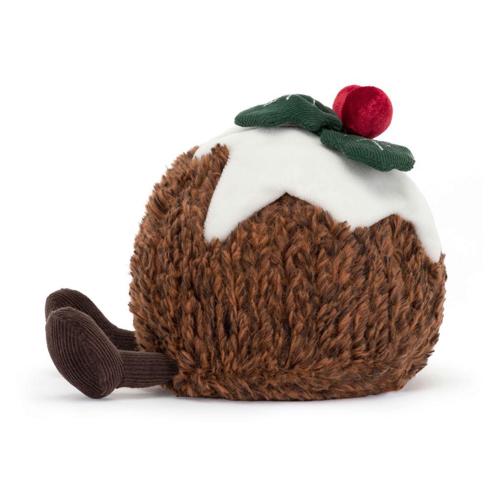 Amuseables Jellycat Christmas Pudding 17cm x 13cm x 12cm Marrom | México  7896HFCME