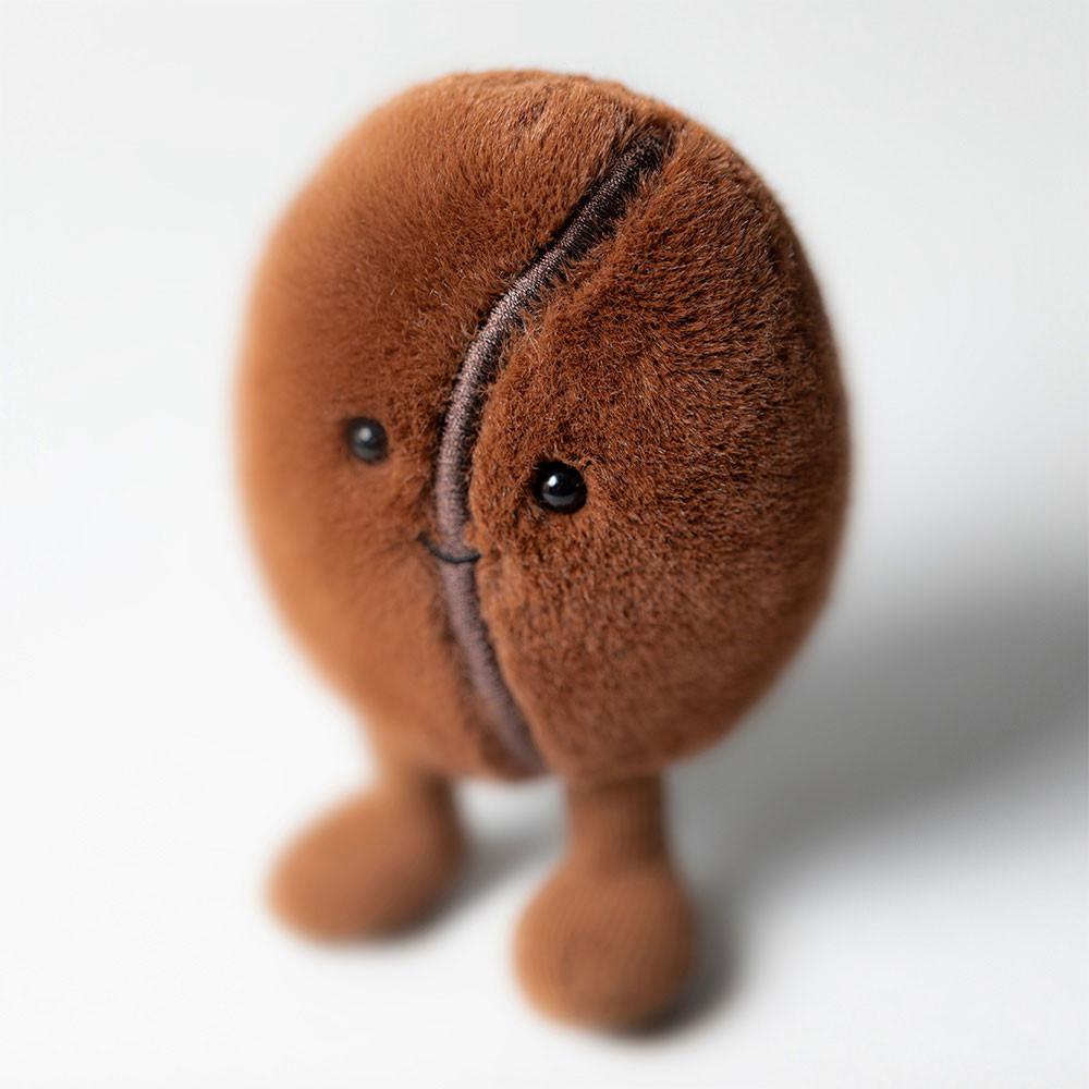 Amuseables Jellycat Coffee Bean 13cm x 8cm x 6cm Marrom | México  6187NHGMD