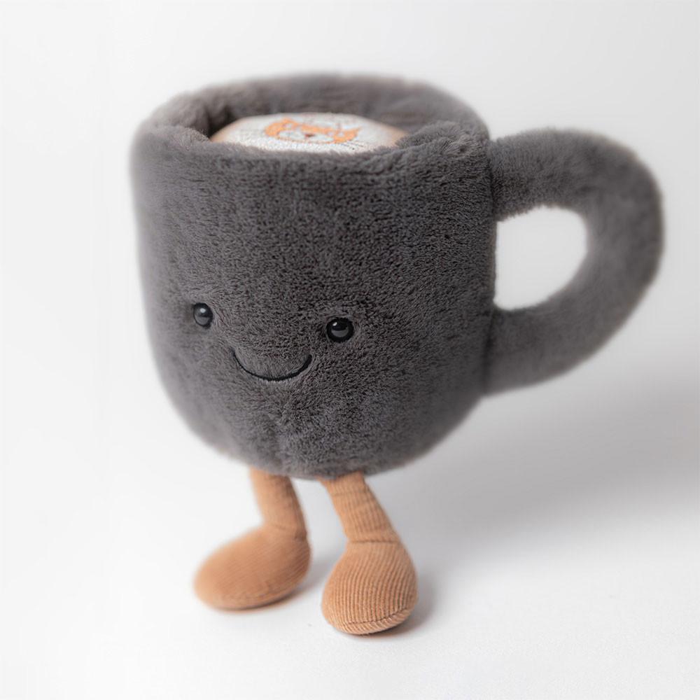 Amuseables Jellycat Coffee Cup 14cm x 10cm x 9cm Negros | México  4356JXFKO