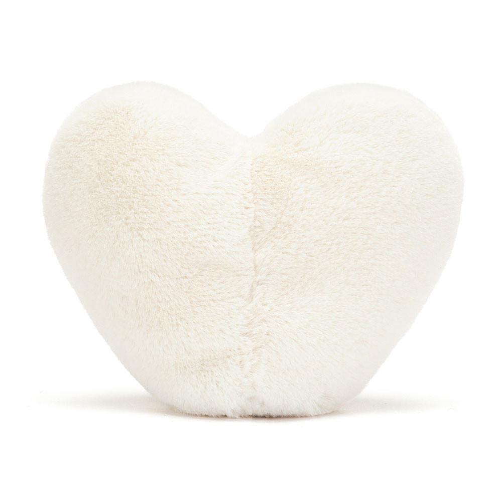 Amuseables Jellycat Cream Heart 11cm x 12cm x 4cm Blancos | México  2071CHMAB