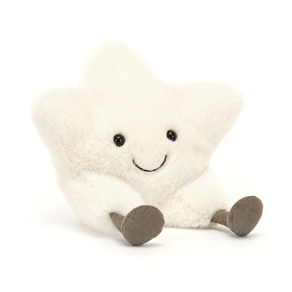 Amuseables Jellycat Cream Star 24cm x 21cm x 9cm Blancos | México  9456SEYMC