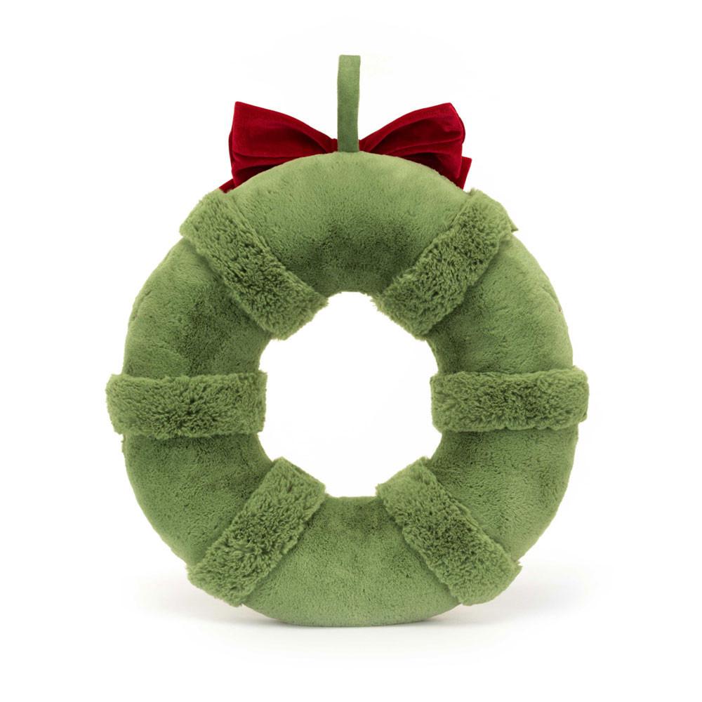 Amuseables Jellycat Decorated Christmas Wreath 44cm x 37cm x 9cm Verdes | México  2175AJOMC