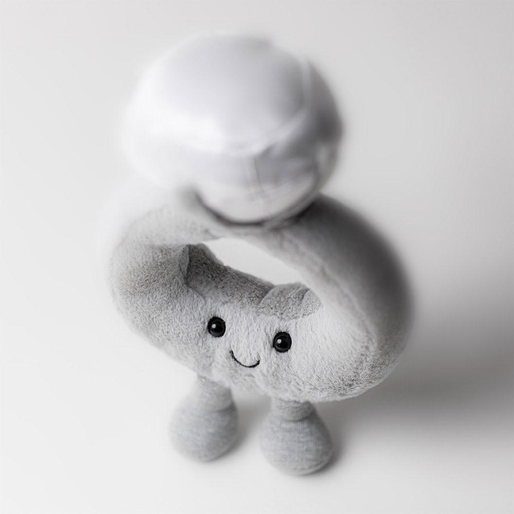 Amuseables Jellycat Diamond Ring 20cm x 12cm x 5cm Grises | México  4790CAKTE