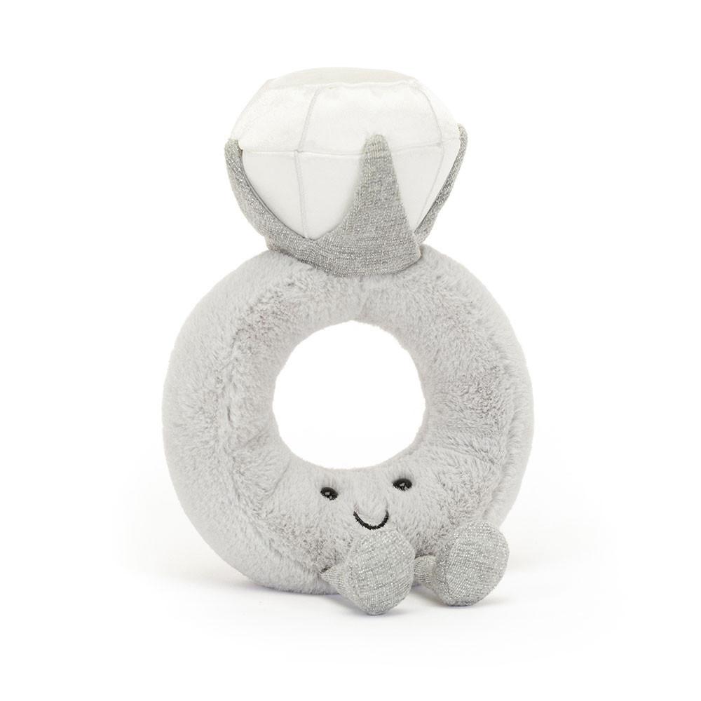 Amuseables Jellycat Diamond Ring 20cm x 12cm x 5cm Grises | México  4790CAKTE