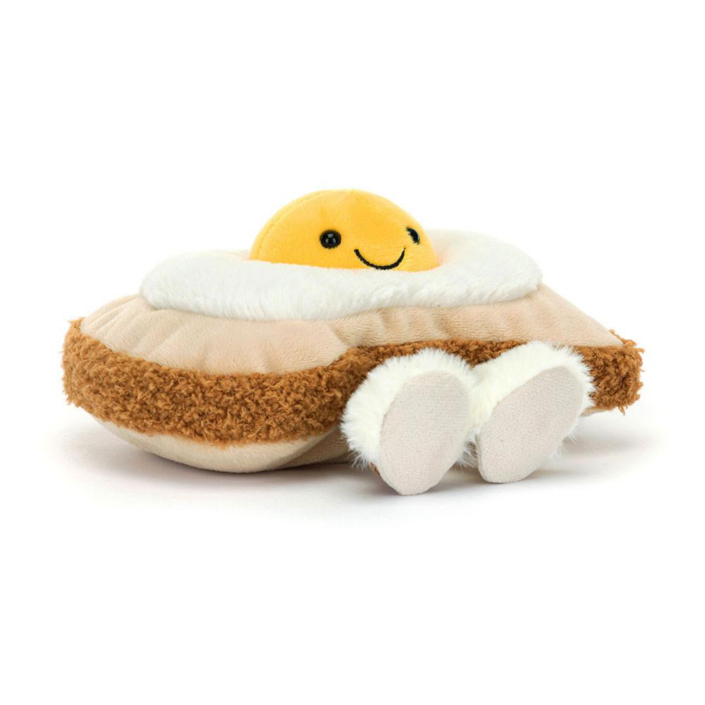 Amuseables Jellycat Egglantine Egg On Toast 12cm x 16cm x 12cm Beige | México  1598WIFTN