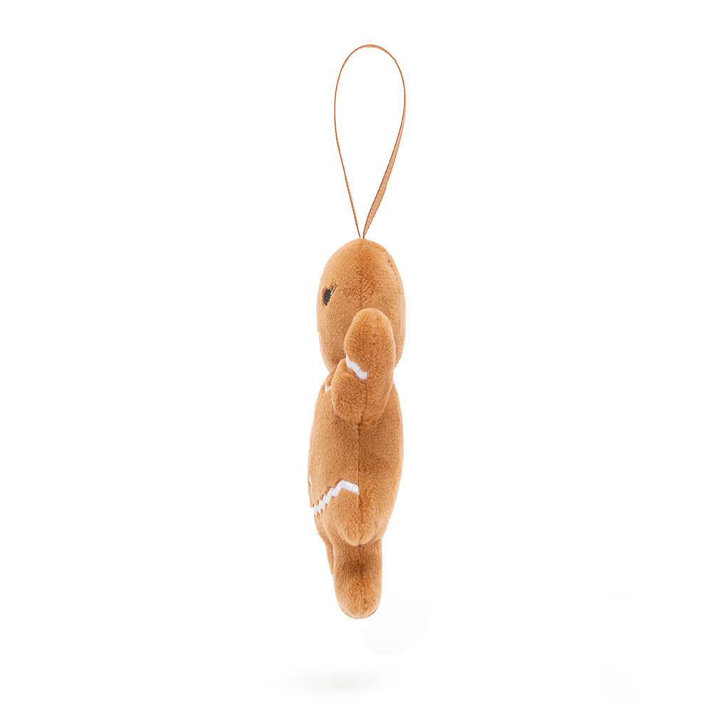 Amuseables Jellycat Festive Folly Gingerbread Ruby 10cm x 6cm x 2cm Marrom | México  6238LECWN