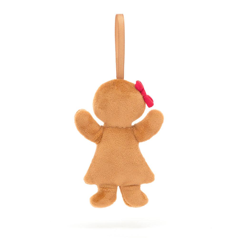 Amuseables Jellycat Festive Folly Gingerbread Ruby 10cm x 6cm x 2cm Marrom | México  6238LECWN