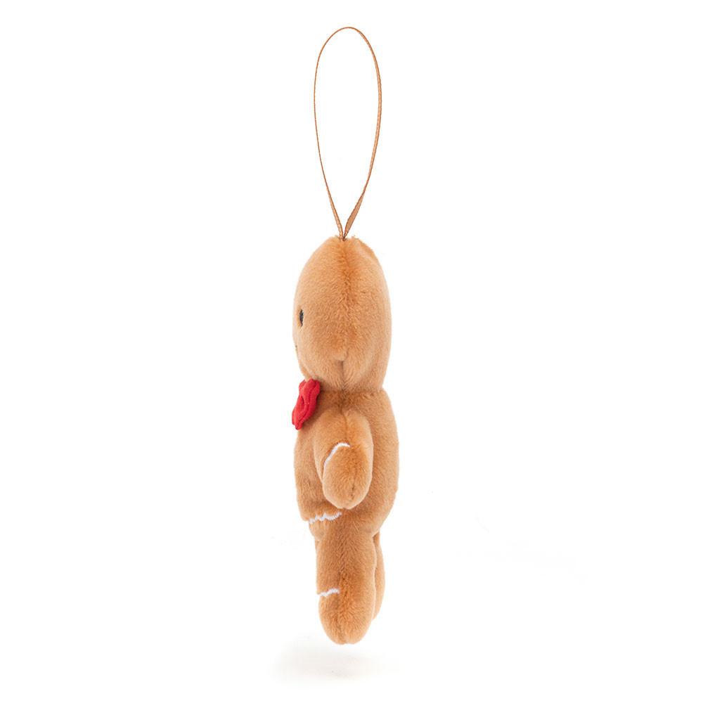 Amuseables Jellycat Festive Folly Gingerbread Fred 16cm x 4cm x 2cm Marrom | México  7695YEQHV