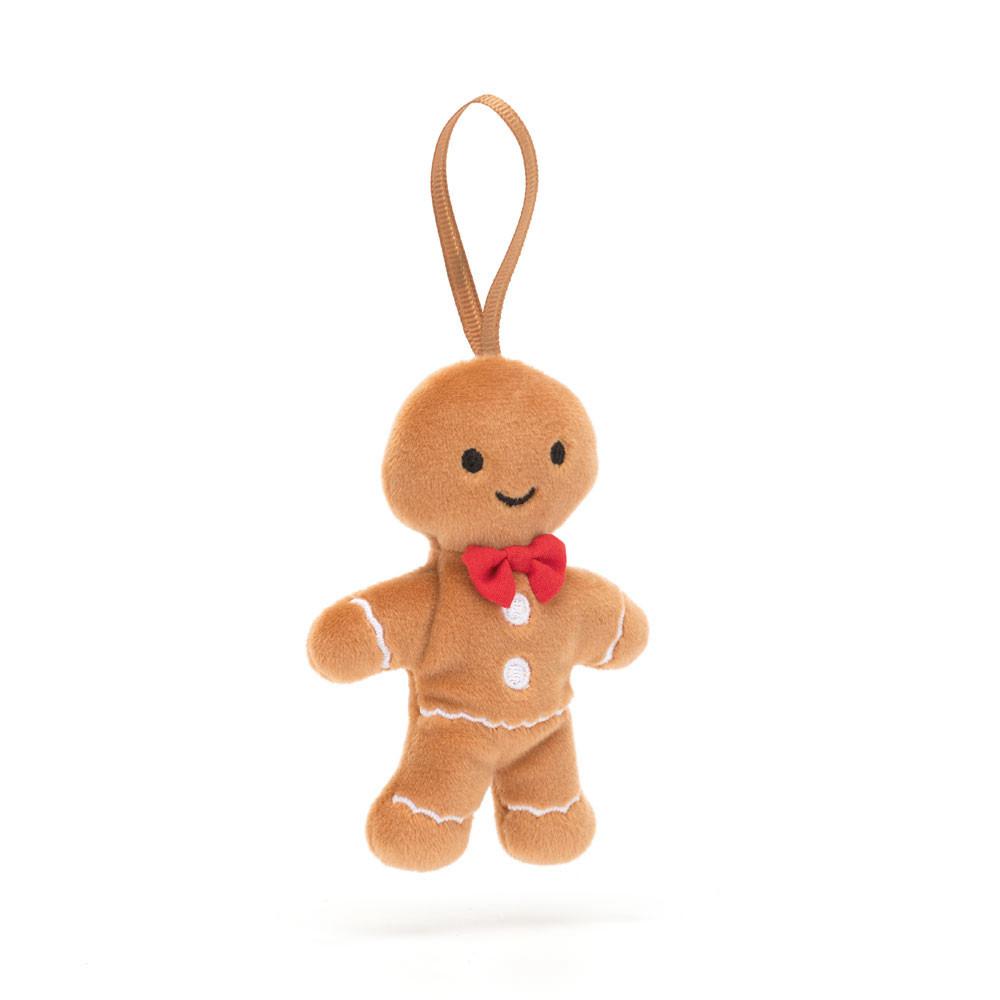 Amuseables Jellycat Festive Folly Gingerbread Fred 16cm x 4cm x 2cm Marrom | México  7695YEQHV