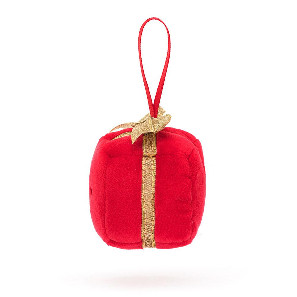 Amuseables Jellycat Festive Folly Present 13cm x 7cm x 7cm Rojos | México  7824DCHQU