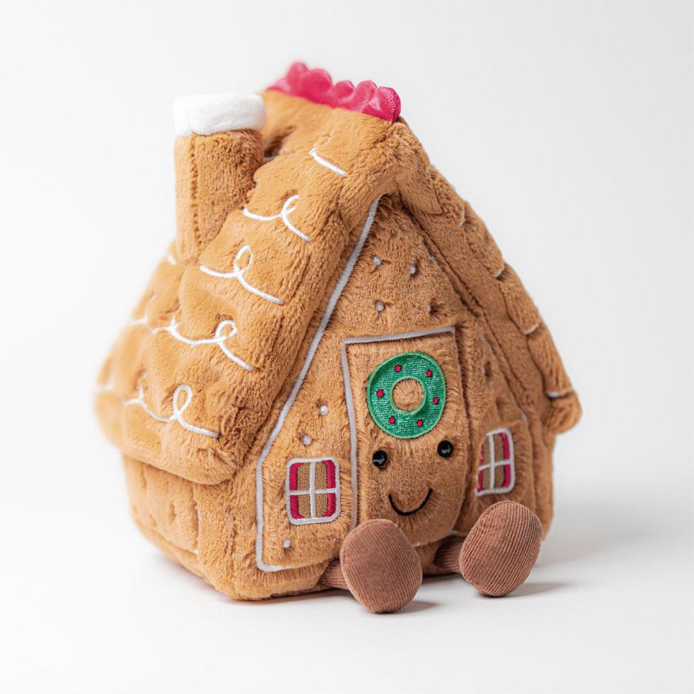 Amuseables Jellycat Gingerbread House 22cm x 18cm x 14cm Marrom | México  3021GBCAE