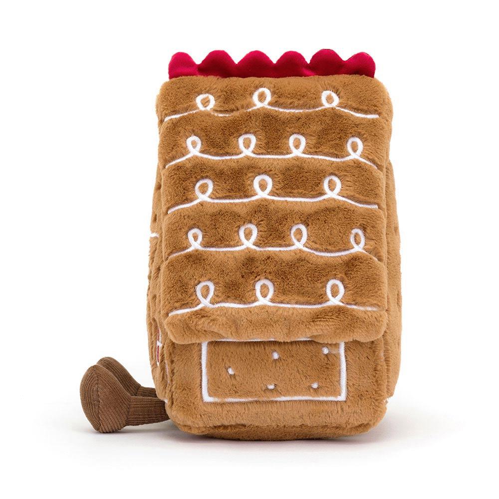Amuseables Jellycat Gingerbread House 22cm x 18cm x 14cm Marrom | México  3021GBCAE