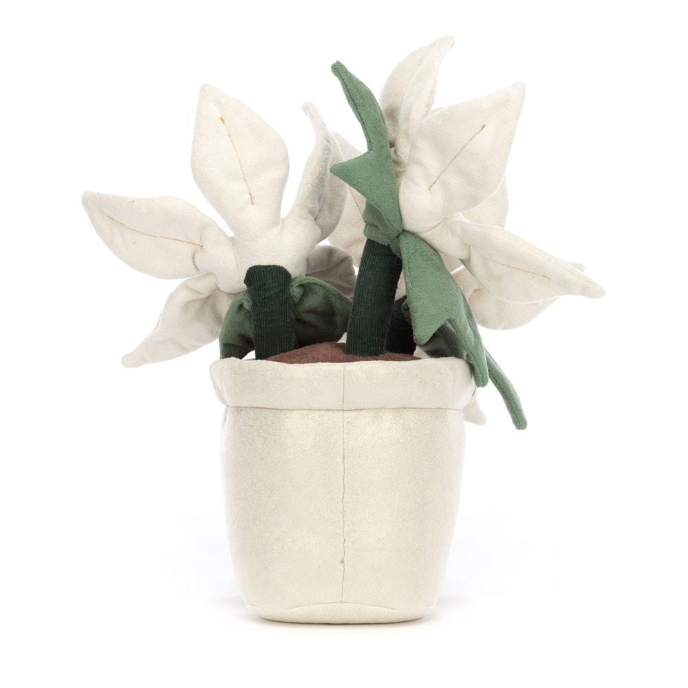 Amuseables Jellycat Gold Poinsettia 25cm x 10cm x 10cm Blancos | México  5963KZXON