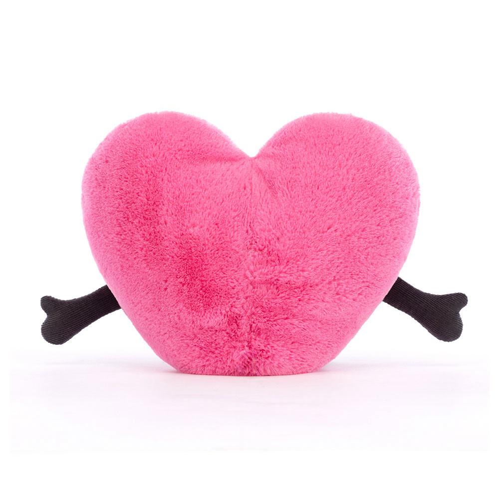 Amuseables Jellycat Heart 17cm x 19cm x 7cm Rosas | México  2607RKQLB