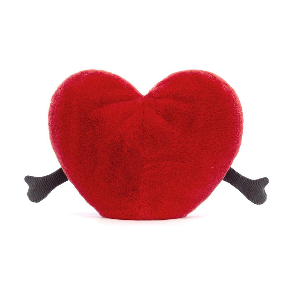 Amuseables Jellycat Heart 17cm x 19cm x 7cm Rojos | México  1348FSRDC